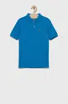 Dětská bavlněná polokošile Lacoste