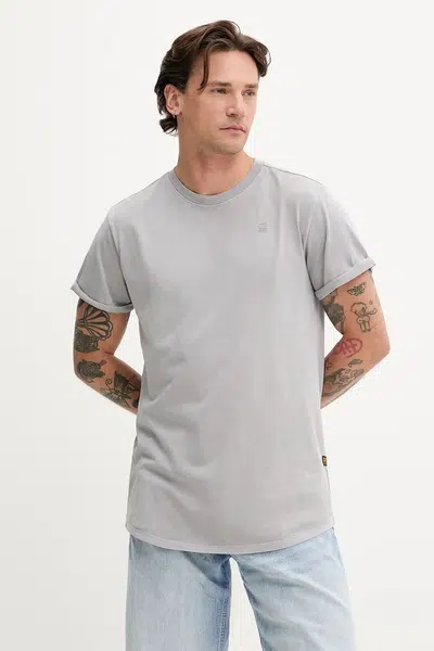 Bavlněné tričko G-Star Raw x Sofi Tukker pánské, modrá barva