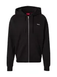 HUGO Tepláková bunda 'Dapozip'  čierna