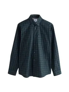 Next Košeľa  tmavozelená