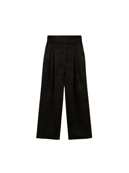 Scalpers Nohavice  čierna