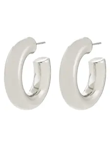 Pilgrim Náušnice 'Phase'  strieborná