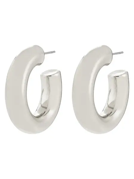 Pilgrim Náušnice 'Phase'  strieborná