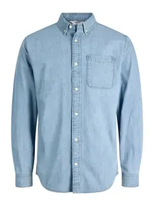JACK & JONES Košeľa 'JJEBROOK'  modrá