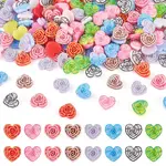 Printed Opaque Resin Cabochons