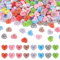 Printed Opaque Resin Cabochons