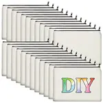 24Pcs Canvas Pen Cases