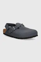 Dětské nubukové sandály Birkenstock Tokio AS tmavomodrá barva, 1027917