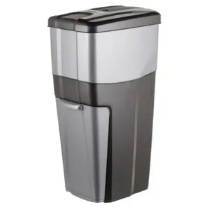 BAMA Odpadkový koš TRYPLA, šedý