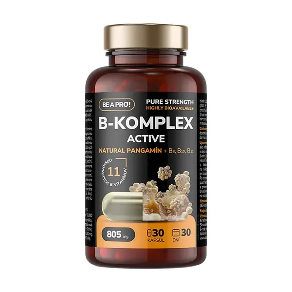 BE A PRO! B-komplex active 30 kapsúl