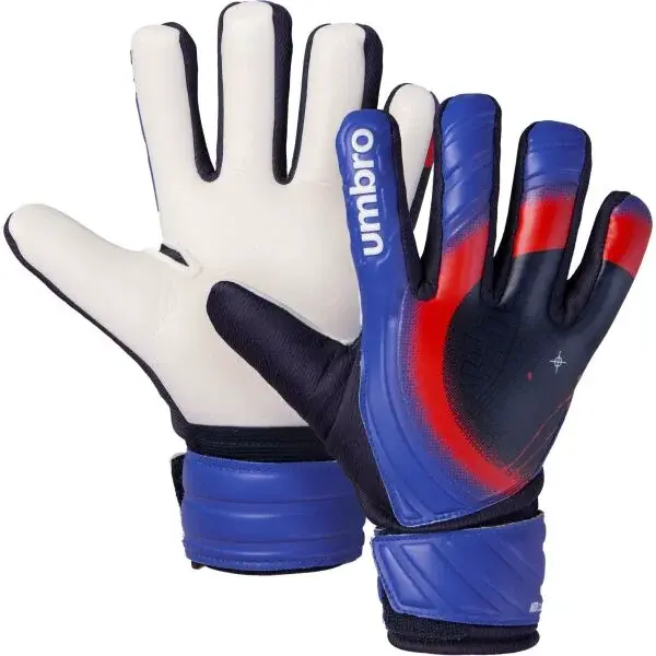 Umbro NEO CLUB GLOVE - JNR Dětské brankářské rukavice, modrá, velikost