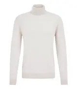 WE Fashion Sveter  šedobiela