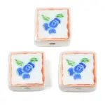 Printed Handmade Porcelain Beads