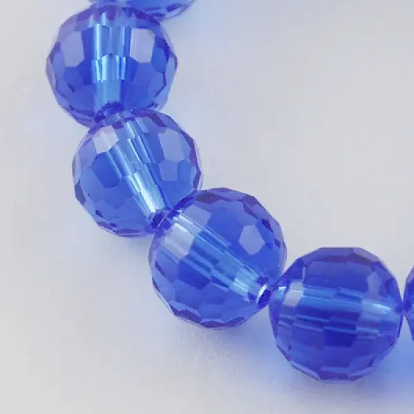 Transparent Glass Bead Strands