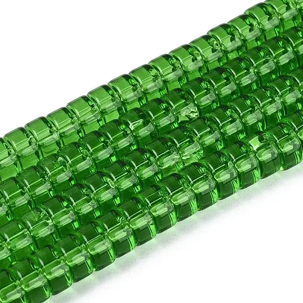 Transparent Glass Beads Strands