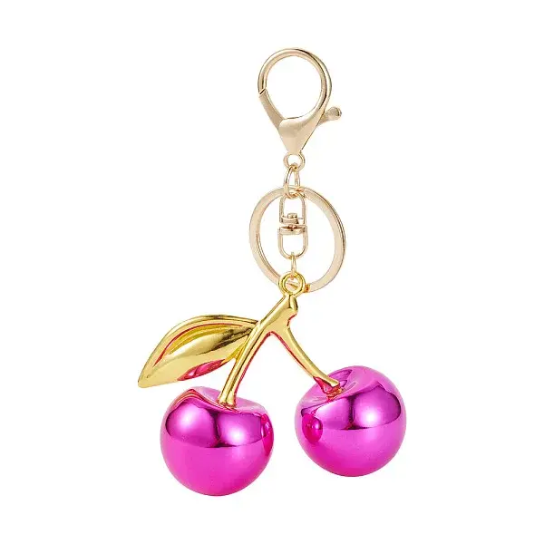 Acrylic Cherry Keychain