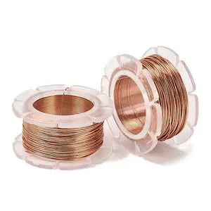 2 Rolls Round Copper Craft Wire