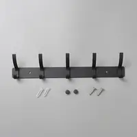 Aluminum Wall-mounted Clothes Hooks