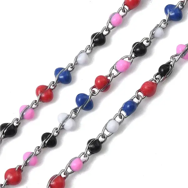 304 Stainless Steel Enamel Twisted Chains
