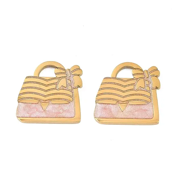 304 Stainless Steel Enamel Pendants