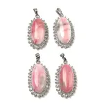 Dyed Natural White Jade Pendants