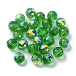 AB Color Plated Glass Beads