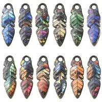 24Pcs 12 Colors Zinc Alloy Pendants