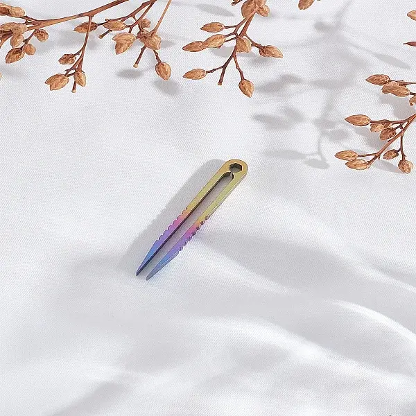 1Pc Alloy Tip Tweezers