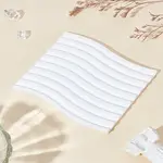 1Pc Wave Shaped Gesso Jewelry Display Trays