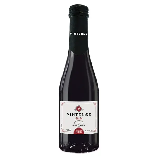 VINTENSE Odrůdové nealkoholické víno červené Merlot 200 ml