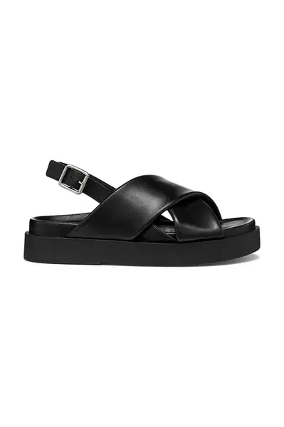 Geox Kožené sandály Geox D ADELASH H