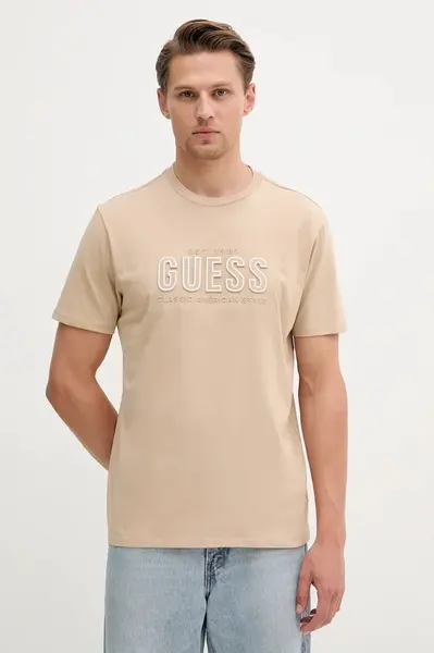 Bavlněné tričko Guess