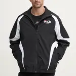 Bunda Fila Lugano pánská, černá barva, přechodná, FAM0772