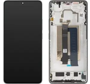 LCD display + dotyková deska + přední kryt pro Xiaomi 15T Pro, black (Service Pack)