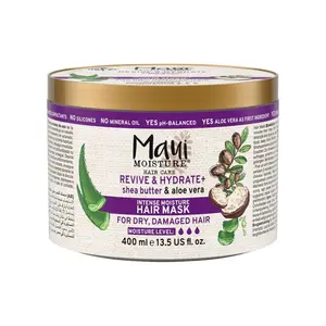 Maui Moisture Shea Butter maska na vlasy 400 ml