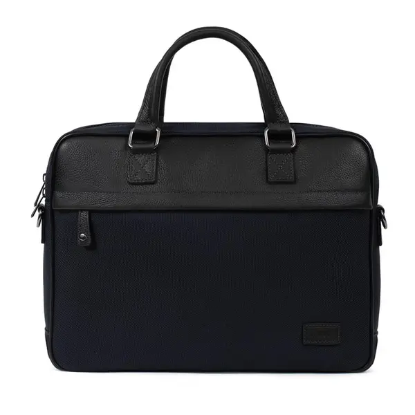 Pánska business taška na notebook tmavo modrá - Fagola Clark