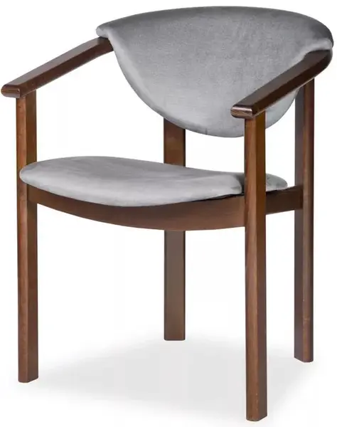 MI-KO Jídelní židle F1 s čalouněným sedákem a opěradlem