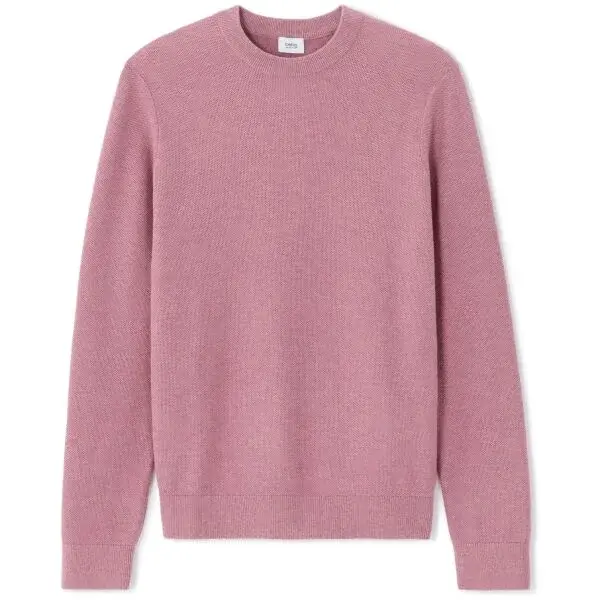 CELIO BEPIC Pánský bavlněný svetr, růžová, velikost