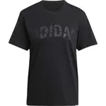 adidas CAMO TEE Dámské triko, černá, velikost