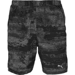 Puma M RUN VELOCITY 7" AOP SHORT Pánské běžecké trenky, černá, velikost