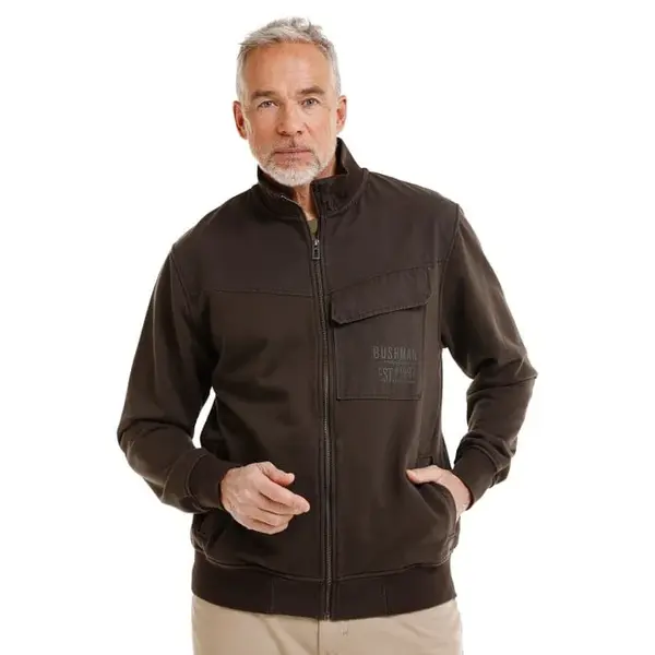 Bushman Pánská mikina Dissin, tmavě šedá XL