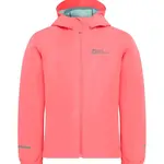 Dětská nepromokavá bunda Jack Wolfskin FLAZE růžová barva