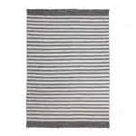 Kayoom TKANÝ KOBEREC, 120/170 cm antracitová, přírodní barvy