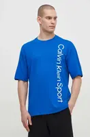 Bavlněné tričko Calvin Klein Performance s potiskem