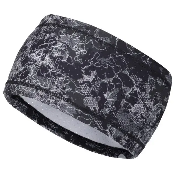 Fitforce KULLE Športová bežecká čelenka, čierna, veľkosť UNI