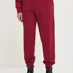 Bavlněné tepláky HUGO Nelfinia béžová barva, 50522417