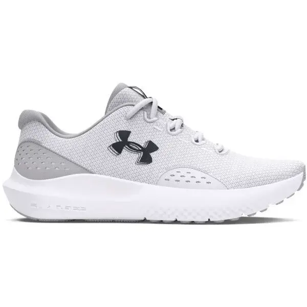 Under Armour CHARGED SURGE 4 Pánská běžecká obuv, šedá, velikost 44.5