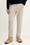 Kalhoty Theory pánské, béžová barva, jednoduché, L0774201