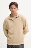 Bavlněná mikina HUGO Durty244 pánská, fialová barva, hladká, 50525881