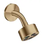 Axor One - Hlavová sprcha, priemer 7 cm, EcoSmart, kefovaný bronz 48490140